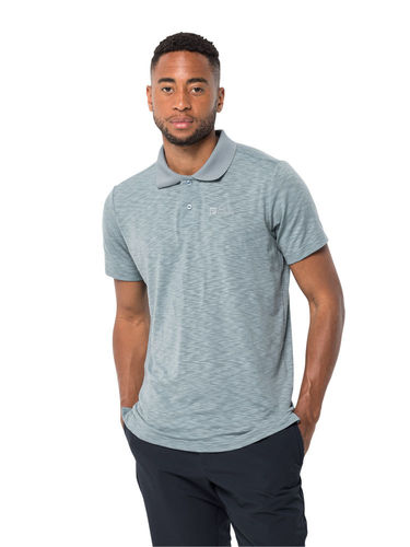 Jack Wolfskin Heren Travel Polo (Citadel)