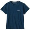 Patagonia Women's P-6 Logo Responsibili Tee (Tidepool Blue)