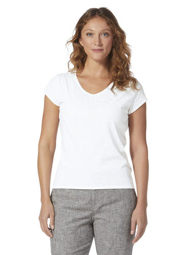 Royal Robbins Women's Featherweight Slub Tee (White)