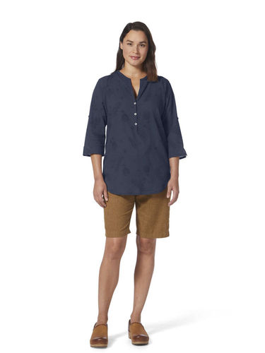 Royal Robbins Dames Oasis Tunic II  3/4 Sleeve (Navy)