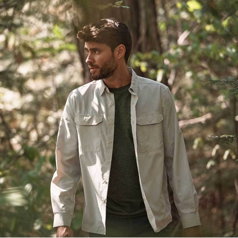 Royal Robbins Men s Bug Barrier Global Expedition LS Soapstone