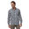 Royal Robbins Men's Bug Barrier Vista Dry Plaid LS (Navy)