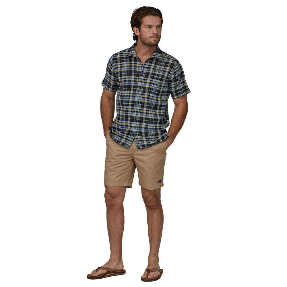 Patagonia Heren A/C Shirt (Paint Plaid: Tidepool Blue)