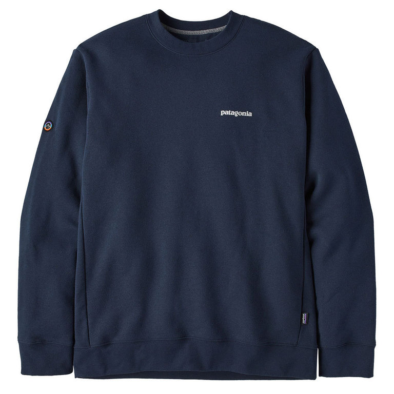 Patagonia Fitz Roy Icon Uprisal Crew Sweatshirt New Navy Sweater