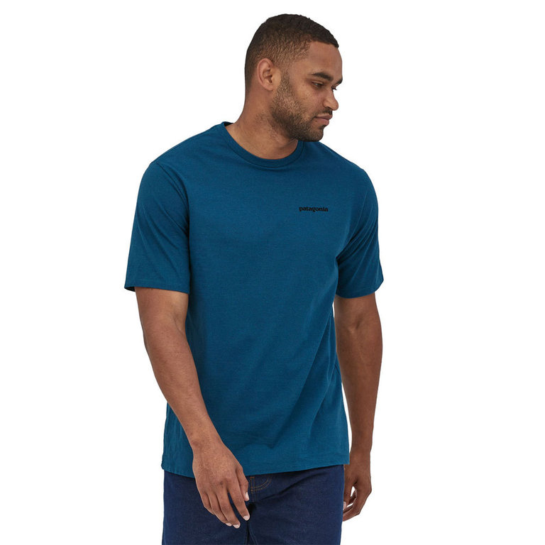 Patagonia t shirt blue online