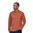 Patagonia Heren Long-Sleeved P-6 Logo Responsibili Tee (Quartz Coral)