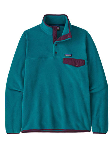 Patagonia Men's Lightweight Synchilla Snap-T Fleece Pullover (Belay Blue)