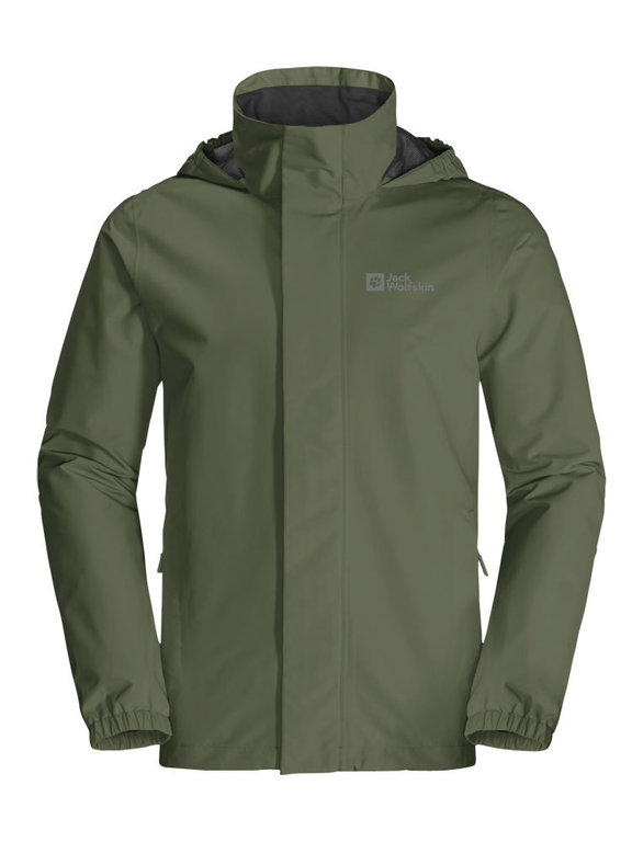 Jack Wolfskin Men s Stormy Point 2L Jacket Greenwood
