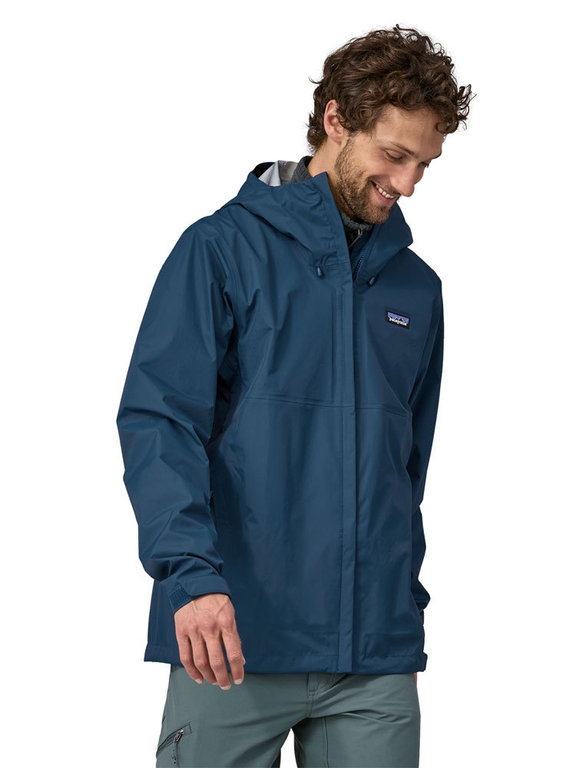 Patagonia Men s Torrentshell 3L Jacket Lagom Blue Hardshell