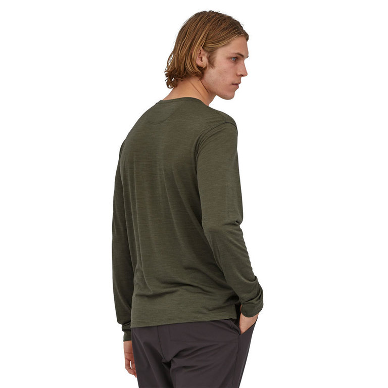 Patagonia Men s Long Sleeved Cap Cool Merino Graphic Shirt Fitz