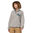 Patagonia Dames Lightweight Synchilla Snap-T Fleece Pullover (Oatmeal Heather w/Nouveau Green)