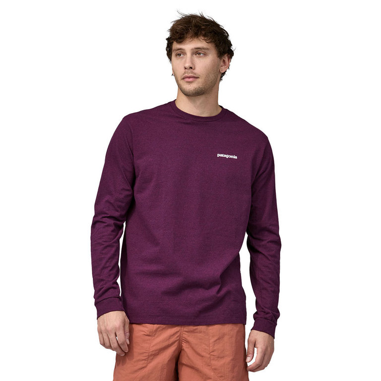 Patagonia purple t shirt store