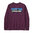 Patagonia Heren Long-Sleeved P-6 Logo Responsibili Tee (Night Plum)