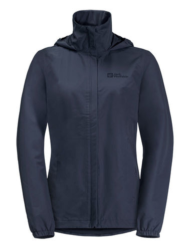 Jack Wolfskin Dames Stormy Point 2L Jacket (Night Blue)