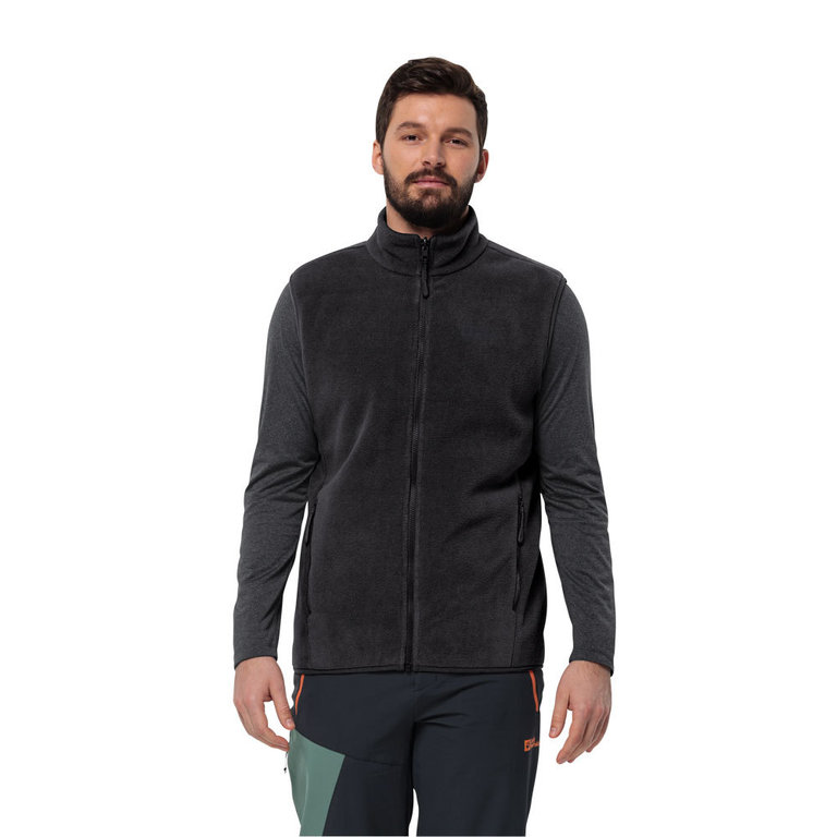 Fleece vest jack wolfskin sales