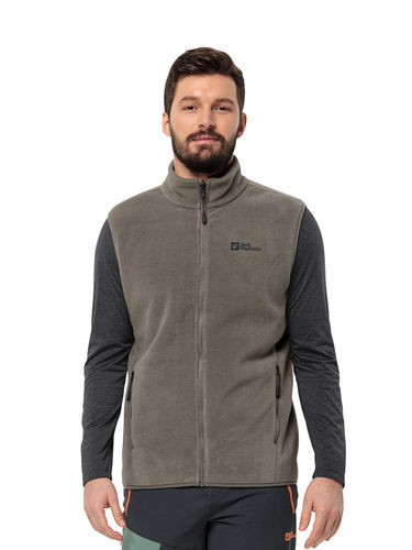Jack Wolfskin Heren Waldsteig FZ Vest (Cold Coffee)