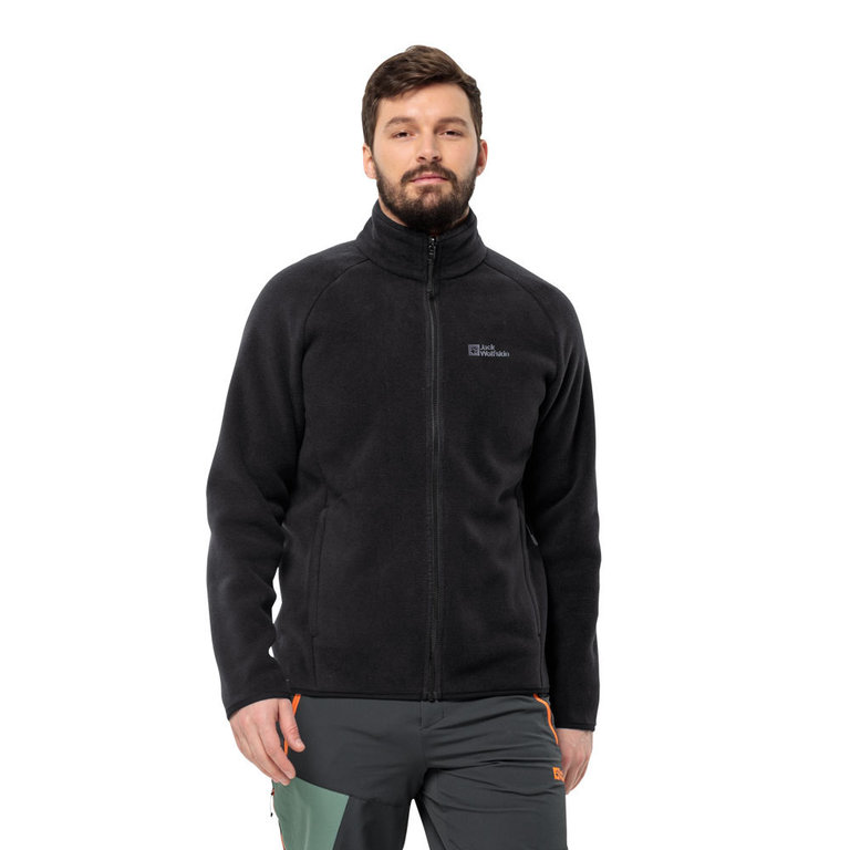 Jack Wolfskin Men s Waldsteig FZ Black Fleece
