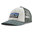 Patagonia P-6 Logo LoPro Trucker Hat (White w/Nouveau Green)