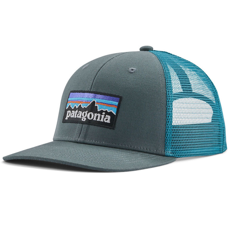 Patagonia P-6 Logo Trucker Hat (Nouveau Green) Cap