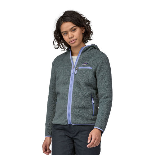 Patagonia retro pile shearling fleece hooded jacket new arrivals