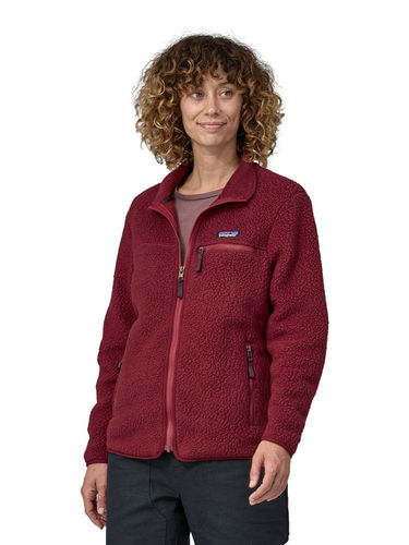 Patagonia Dames Retro Pile Jacket (Carmine Red)