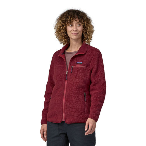 Patagonia Women s Retro Pile Jacket Carmine Red Fleece
