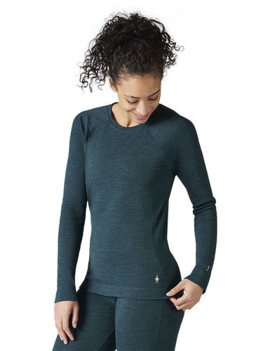 Smartwool Dames Classic Thermal Merino250 Base Layer Crew (Twilight Blue Heather)