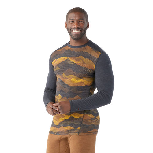 Smartwool Men s Classic Thermal Merino Base Layer Crew Charcoal