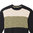 Smartwool Men's Classic Thermal Merino Base Layer Colorblock Crew (Black-Winter Moss)