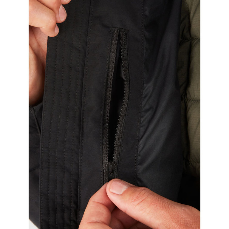 【超新作】 Marmot Men's Fordham Jacket (Black) 700 Fill Down Wintercoat 蛍光灯・電球