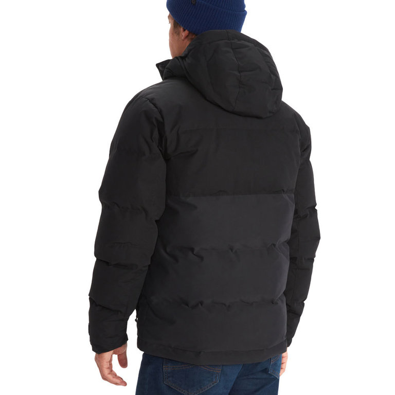 世界的に Fordham Men's Marmot Jacket Wintercoat Down Fill 700 (Black) 蛍光灯・電球