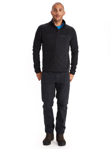 Marmot Heren Pisgah Fleece Jacket (Black)