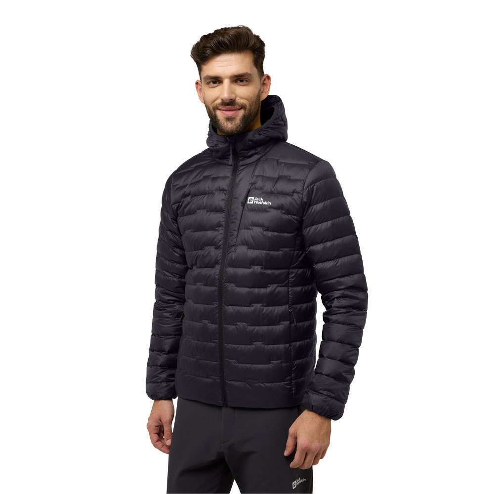 Jack Wolfskin Heren Passamani Down Hoody (Phantom)