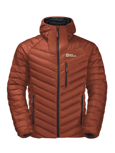 Jack Wolfskin Men's Passamani Down Hoody - Carmine