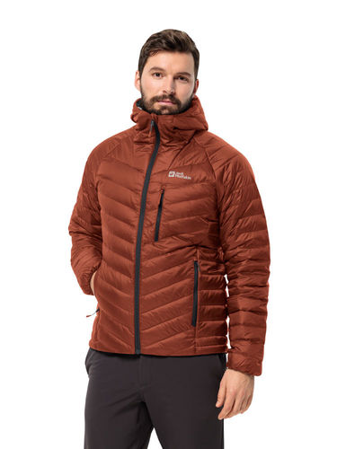 Jack Wolfskin Men's Passamani Down Hoody (Carmine)