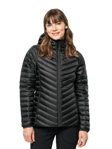 Jack Wolfskin Women's Passamani Down Hoody (Black)