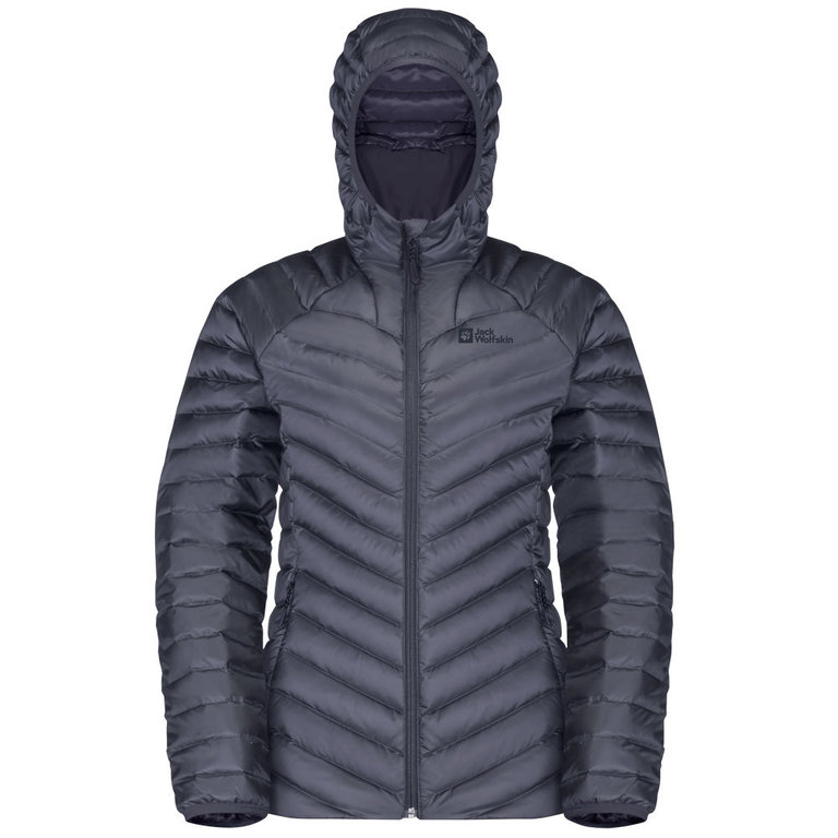 Jack Wolfskin Women s Passamani Down Hoody Dolphin Insulating Hoody
