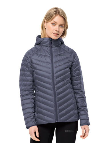 Jack Wolfskin Dames Passamani Down Hoody (Dolphin)