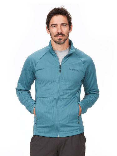 Marmot Men's Leconte Fleece Jacket (Moon River)