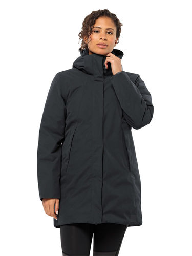 Jack Wolfskin Dames Salier Coat (Phantom)