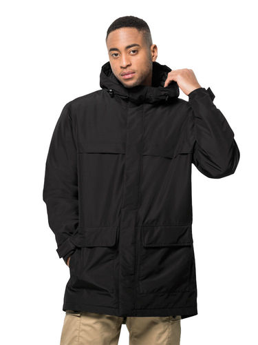 Jack Wolfskin Men's Winterlager Parka (Black)