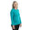 Icebreaker Womens Oasis LS Crewe (Flux Green)