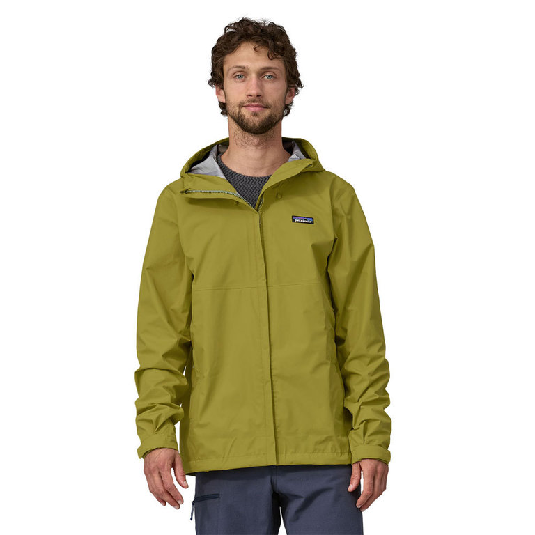 Patagonia Men s Torrentshell 3L Jacket Shrub Green Hardshell