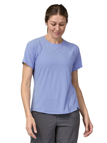 Patagonia Women's Cap Cool Trail Shirt (Pale Periwinkle)