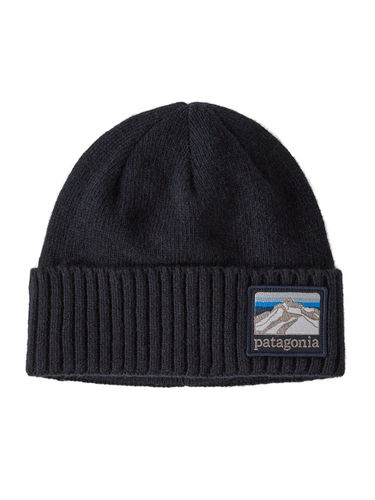 Patagonia Brodeo Beanie (Line Logo Ridge: Classic Navy)