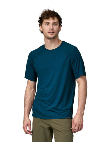 Patagonia Men's Cap Cool Trail Shirt (Lagom Blue)