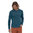 Patagonia Heren Long-Sleeved Cap Cool Merino Blend Shirt (Wavy Blue)