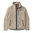 Patagonia Heren Retro Pile Jacket (Dark Natural w/Utility Blue)