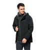 Jack Wolfskin Men's Bergland 3-in-1 Jacket (Black)