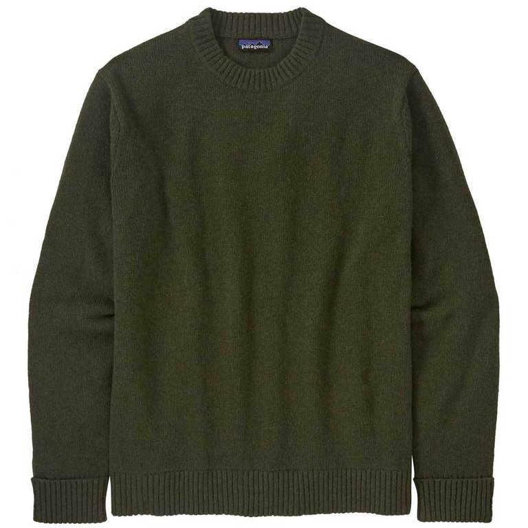 Patagonia Recycled Wool Blend Sweater Basin Green Pullover